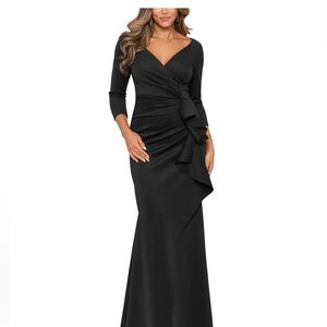 Elegant Black Evening Gown